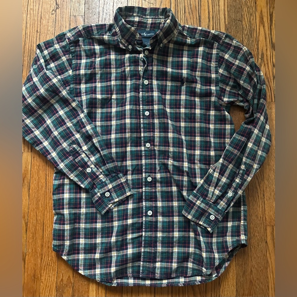 Ralph Lauren Multicolor Plaid Casual Shirt